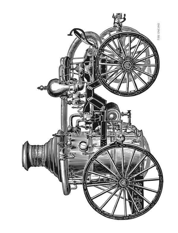 PDF Coloring Through Time Vintage Grayscale Coloring Book: Volume 1 - Image 8